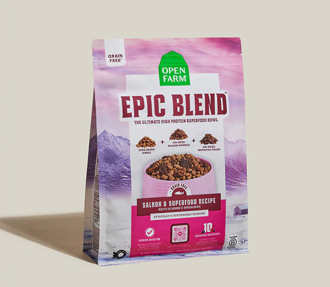 Open Farm Epic Blend Grain Free Salmon & Superfood Recipe Dry Dog Food