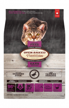 Oven-Baked Tradition Grain Free Duck Cat Dry Food
