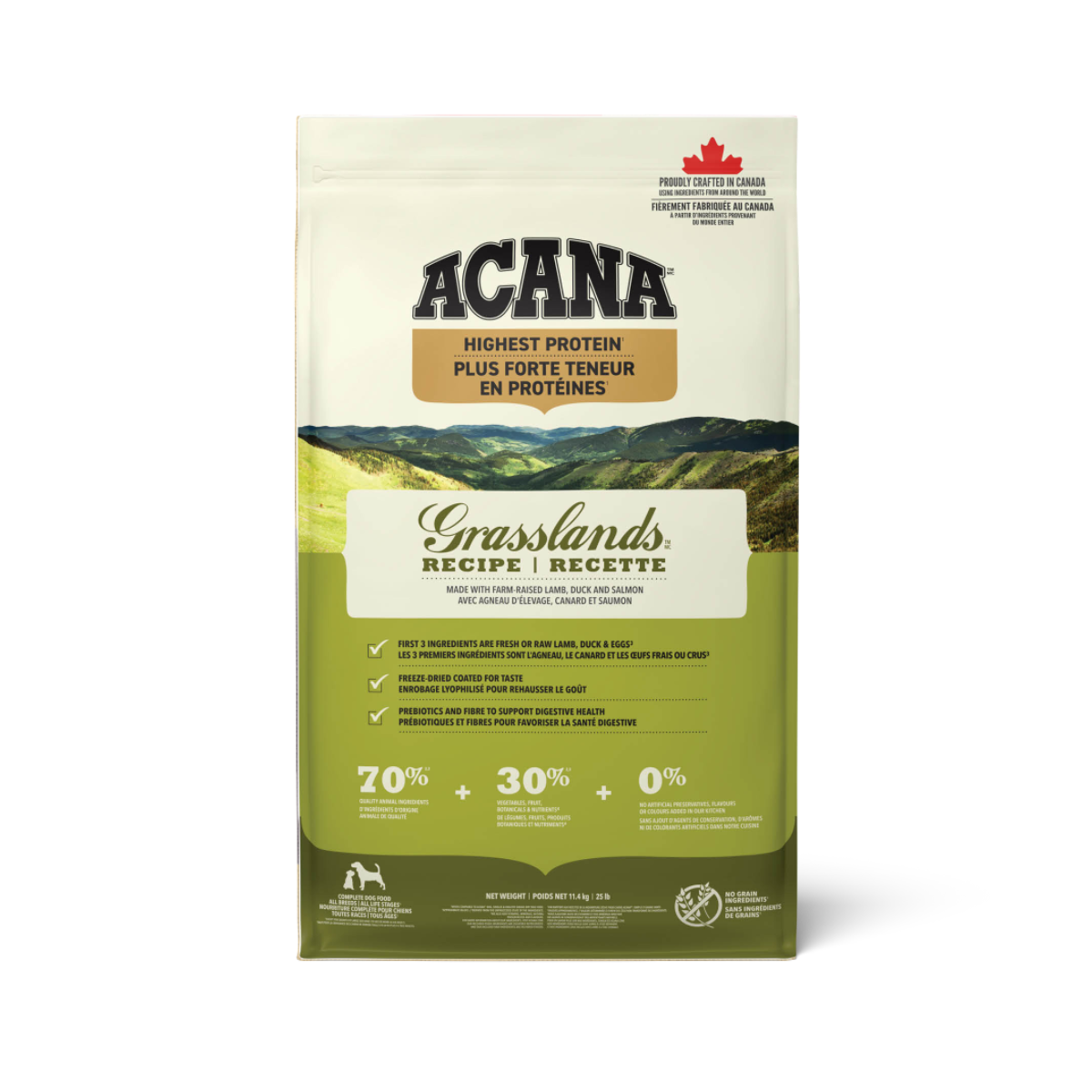 ACANA Highest Protein Grasslands Dog Dry Food