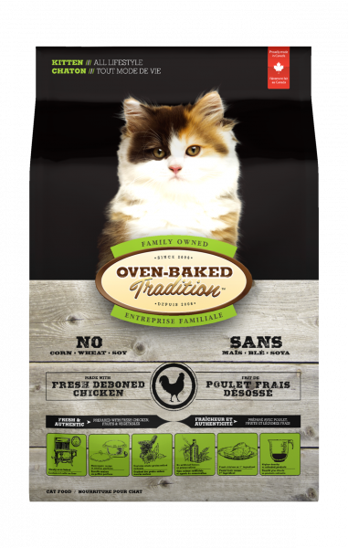 Oven-Baked Tradition Kitten Chicken Cat Dry Food