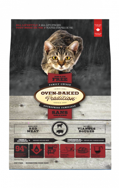 Oven-Baked Tradition Grain Free Red Meat Cat Dry Food