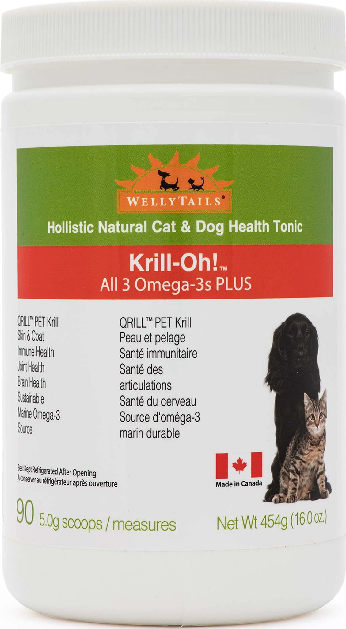 Wellytails Krill Oh Omega 3S Dog