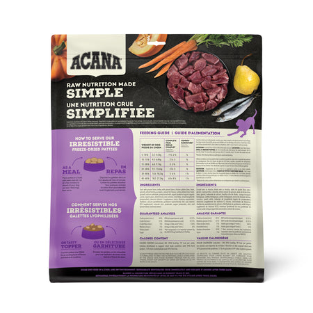ACANA Duck Recipe Freeze-Dried Patties Dog Food