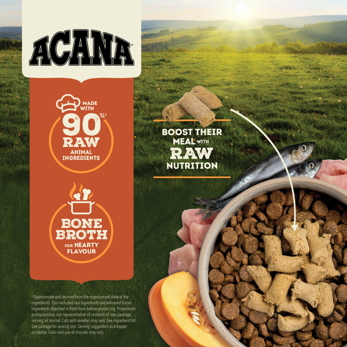 ACANA Free-Run Turkey Recipe Freeze-Dried Morsels Dog Food