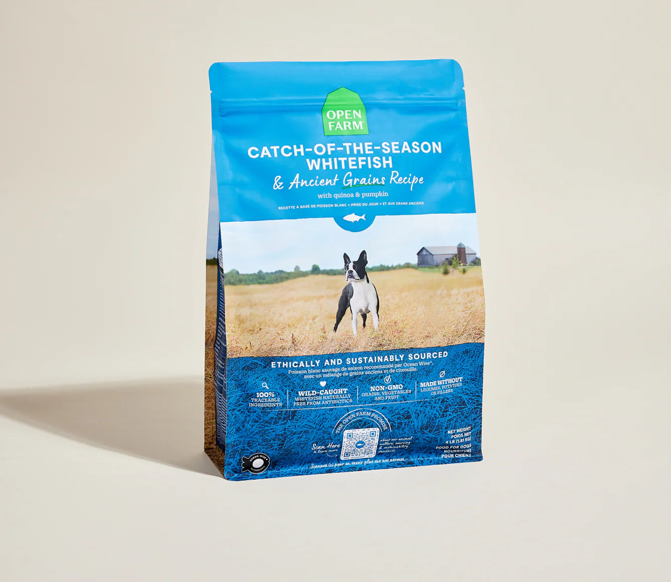 Open Farm Catch-of-the-Season Whitefish Ancient Grains Dry Dog Food