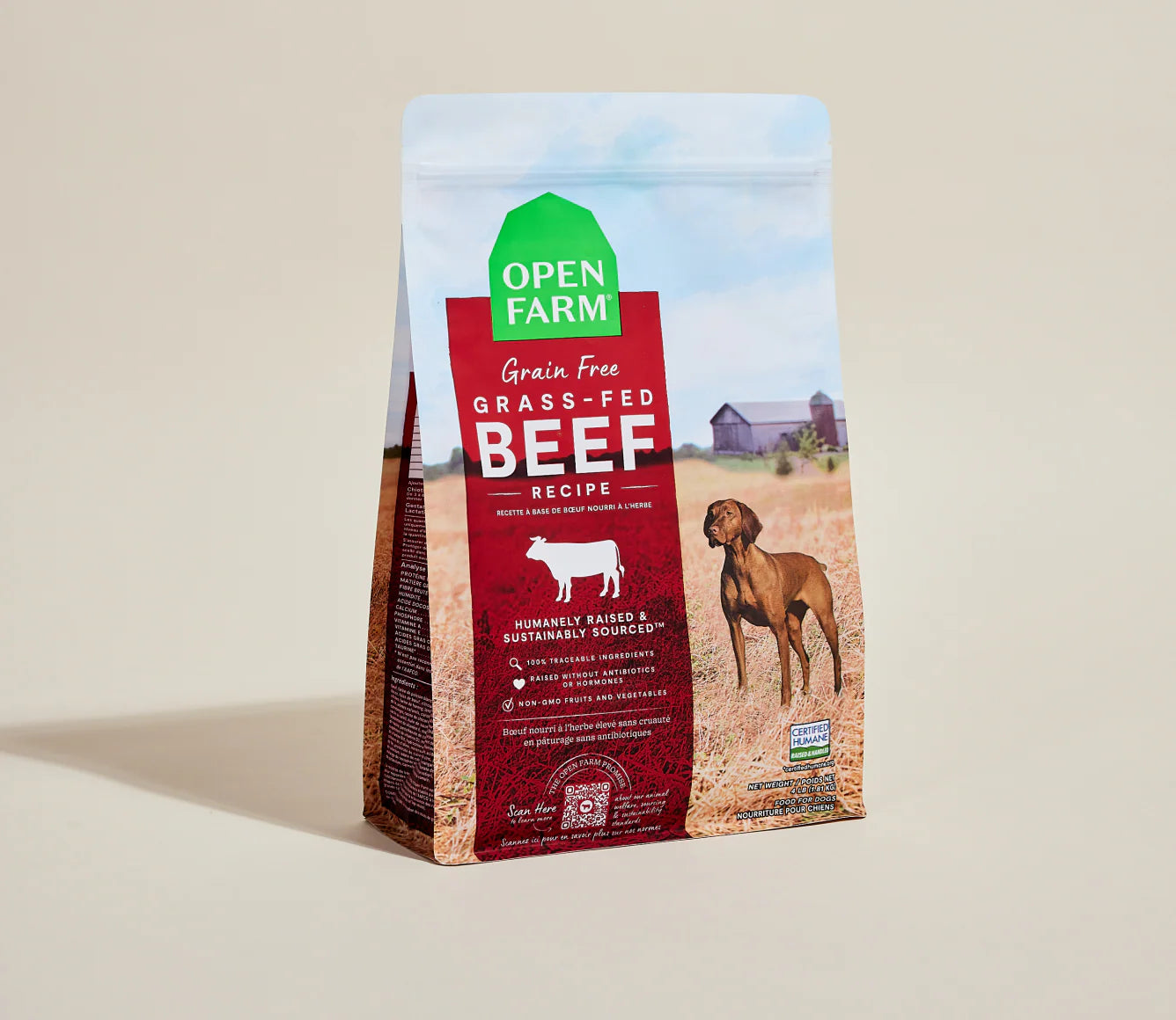 Open Farm Grass-Fed Beef Grain-Free Dry Dog Food