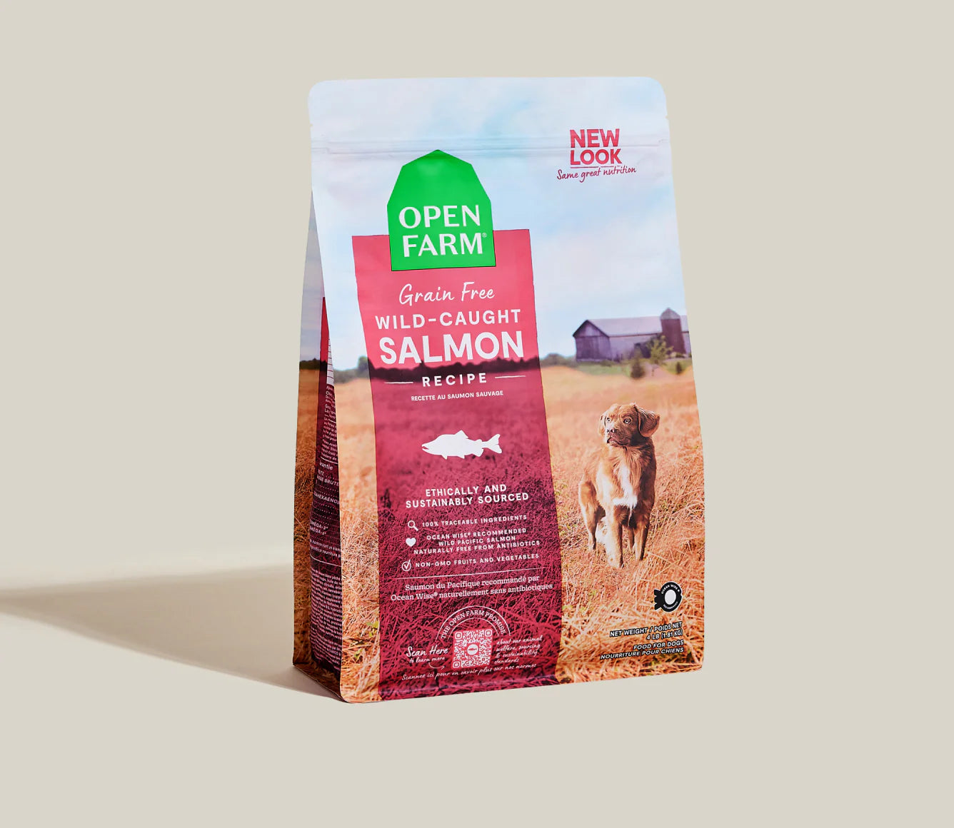 Open Farm Wild-Caught Salmon Grain-Free Dry Dog Food