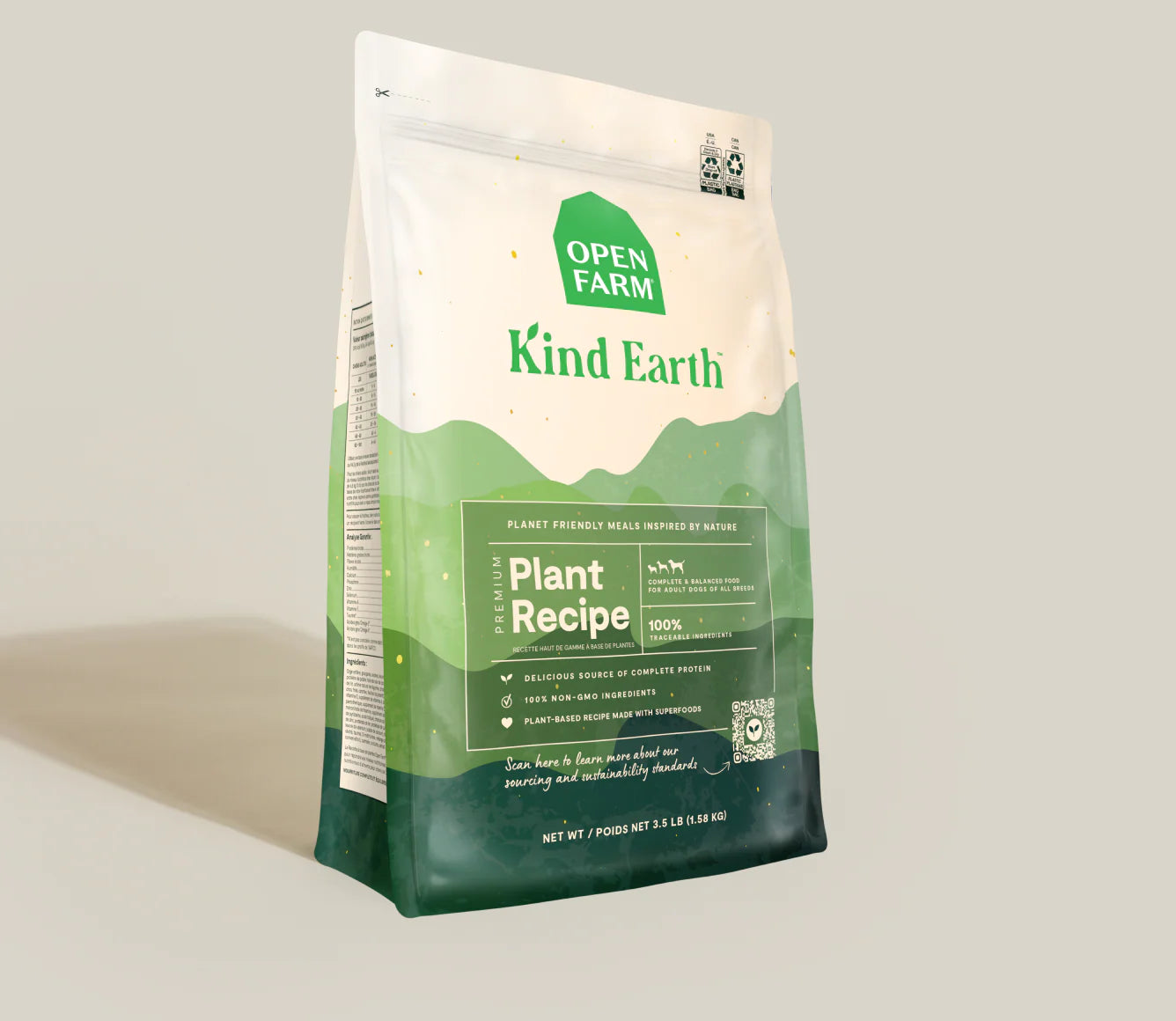 Open Farm Kind Earth Plant-Based Dry Dog Food