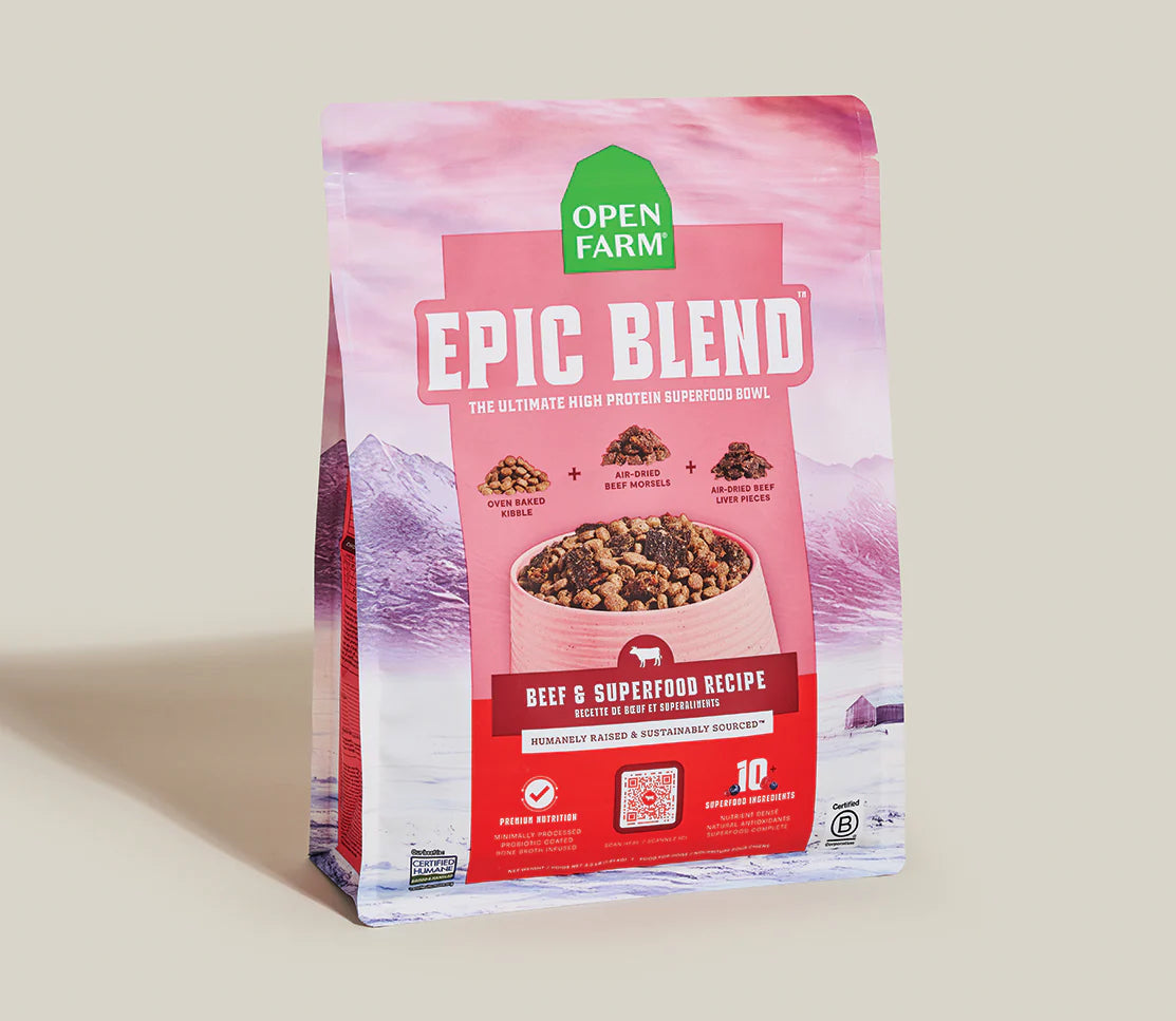 Open Farm Epic Blend With Grain Beef & Superfood Recipe Dry Dog Food