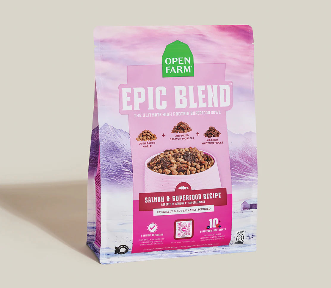 Open Farm Epic Blend With Grain Salmon & Superfood Recipe Dry Dog Food