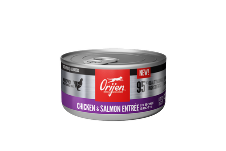 ORIJEN Chicken + Salmon Entrée Kitten Wet Food