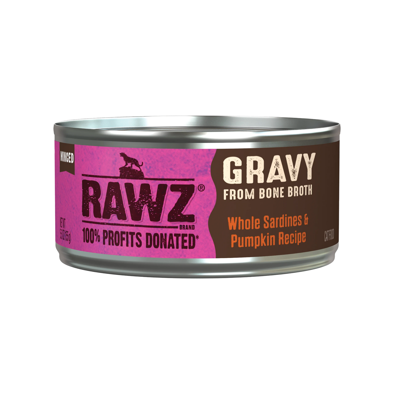 RAWZ Gravy Whole Sardine & Pumpkin Wet Cat Food