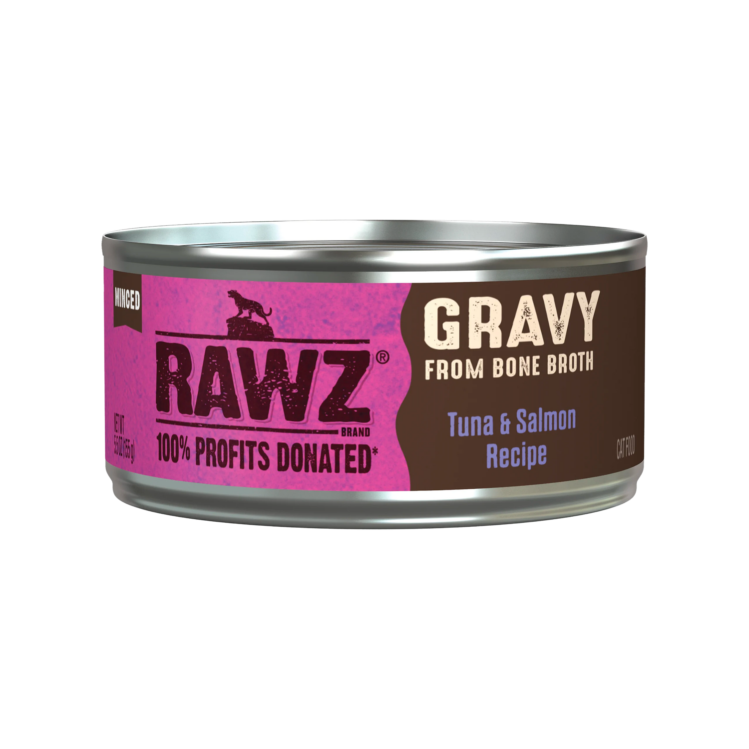 RAWZ Gravy Tuna & Salmon Wet Cat Food