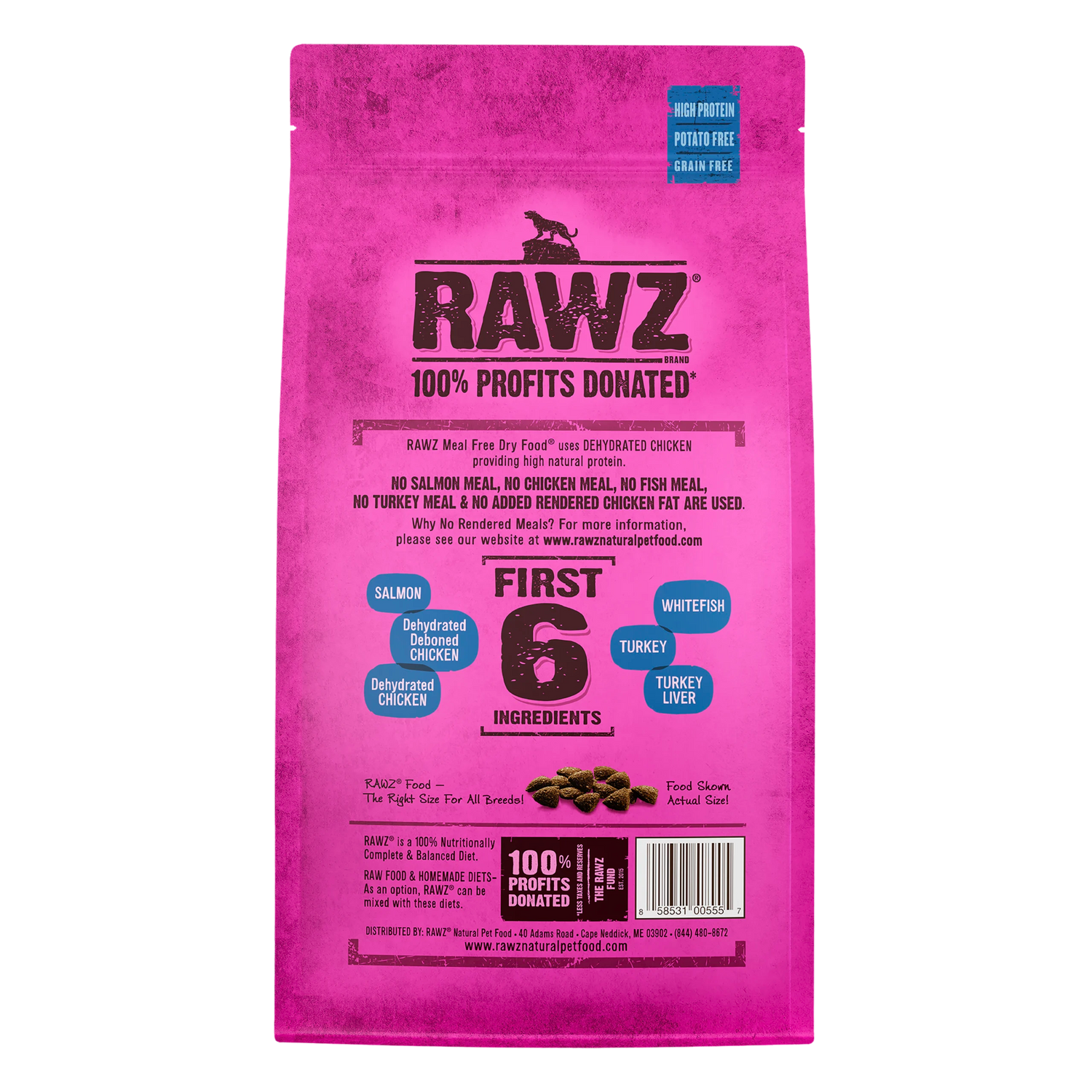 Rawz Salmon Dry Cat Food