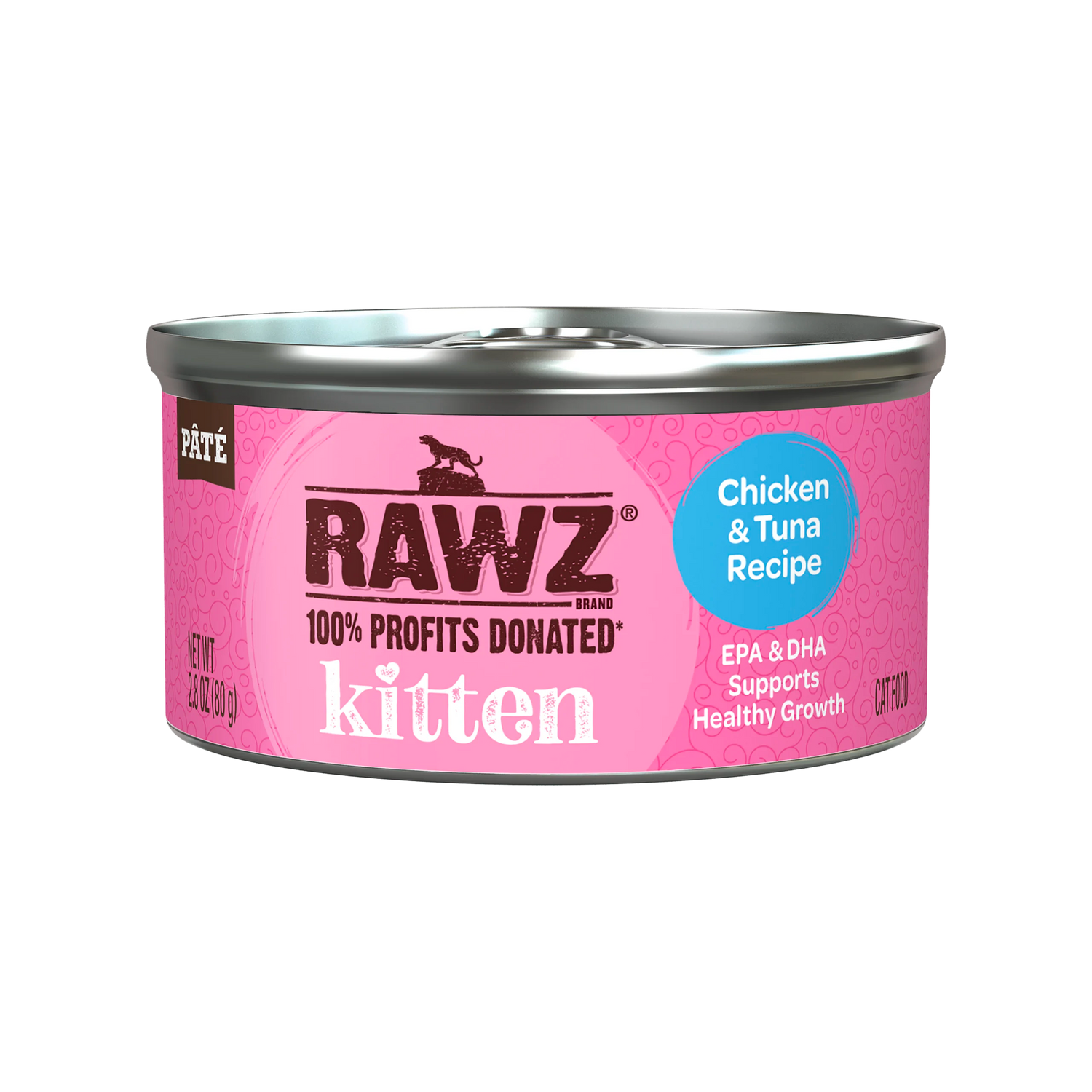 RAWZ Solutions Kitten Chicken & Tuna Wet Cat Food