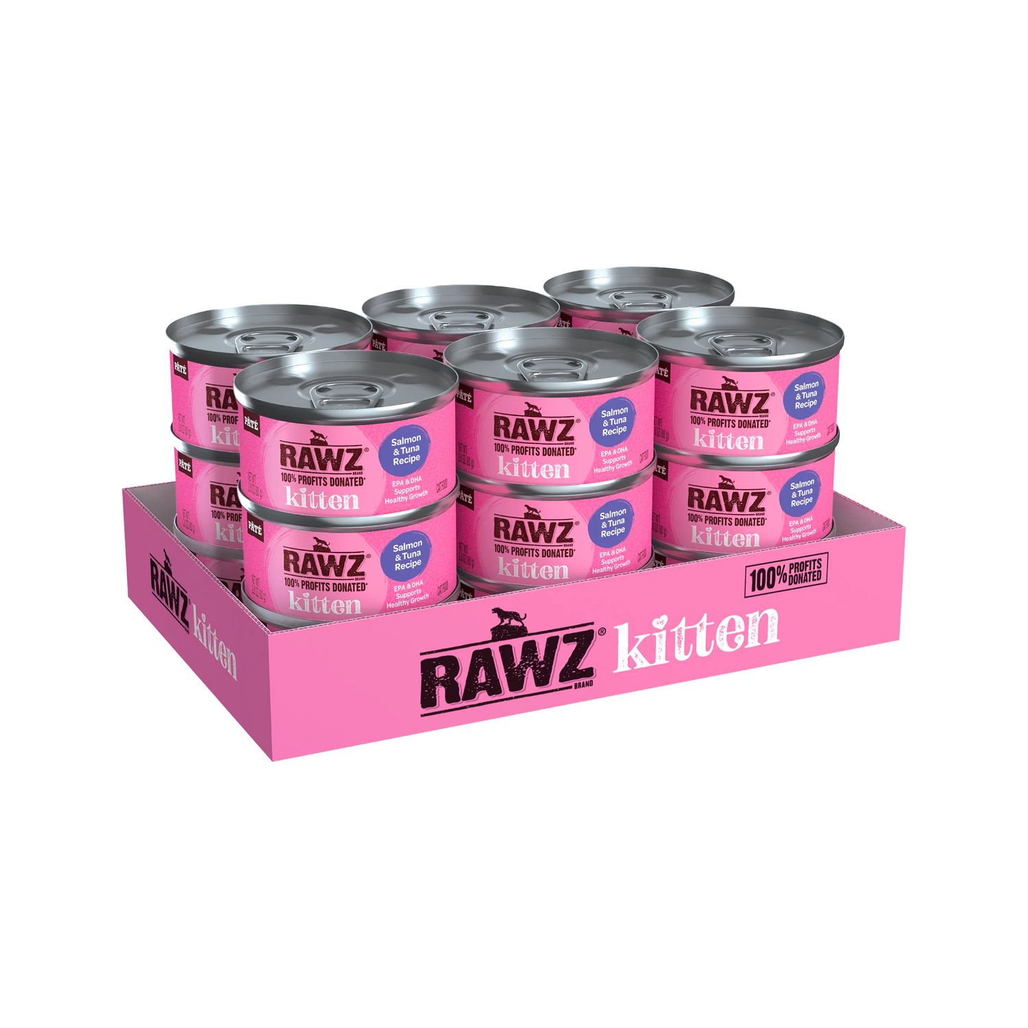 RAWZ Solutions Kitten Salmon & Tuna Wet Cat Food