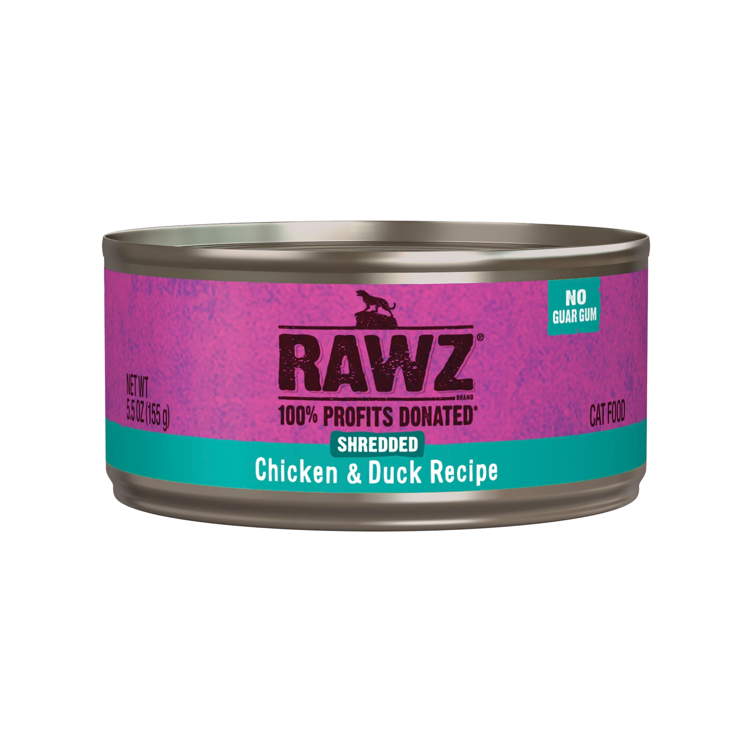 RAWZ Shredded Chicken & Duck Wet Cat Food