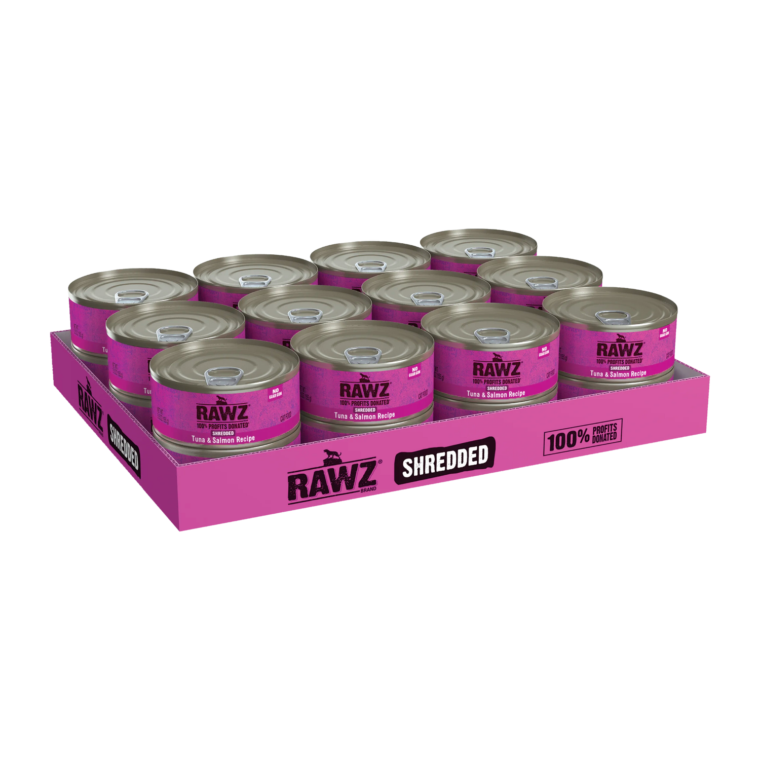 RAWZ Shredded Tuna & Salmon Wet Cat Food