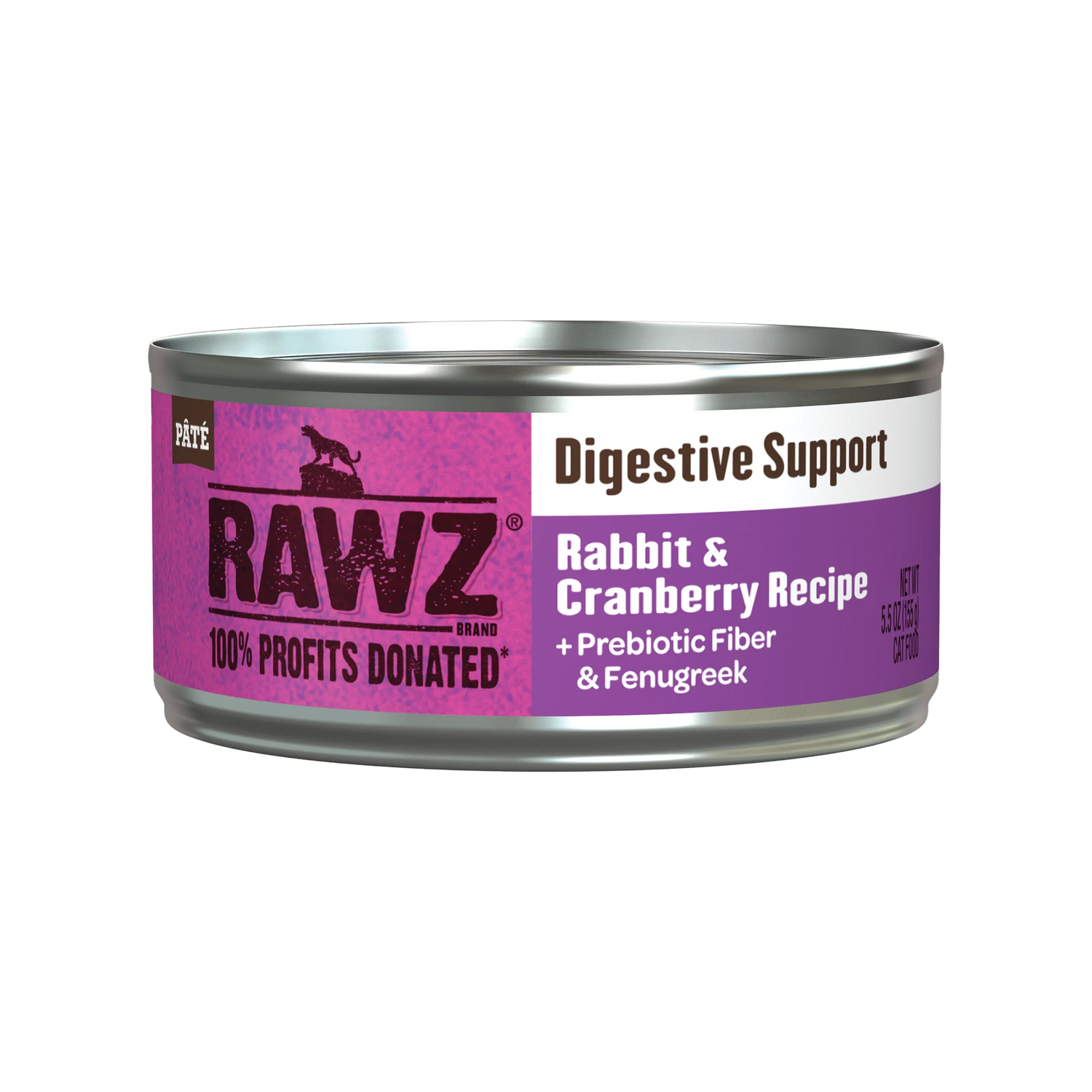 RAWZ Solutions Digestive Rabbit & Cranberry Wet Cat Food