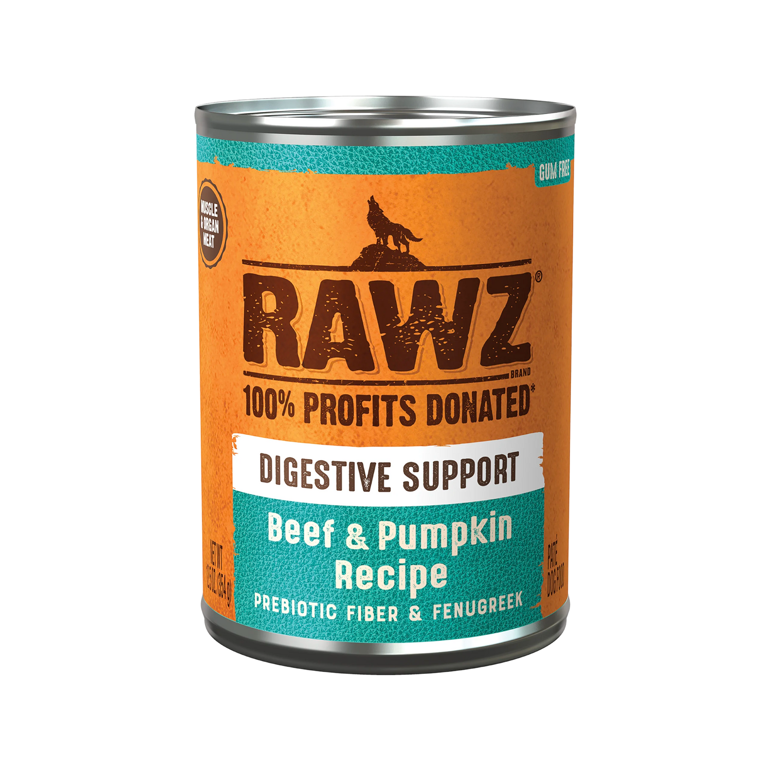 RAWZ Digestive Beef & Pumpkin Pate Wet Dog Food