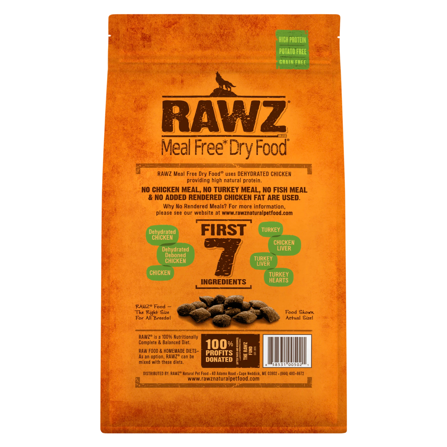 RAWZ Chicken Dry Dog Food