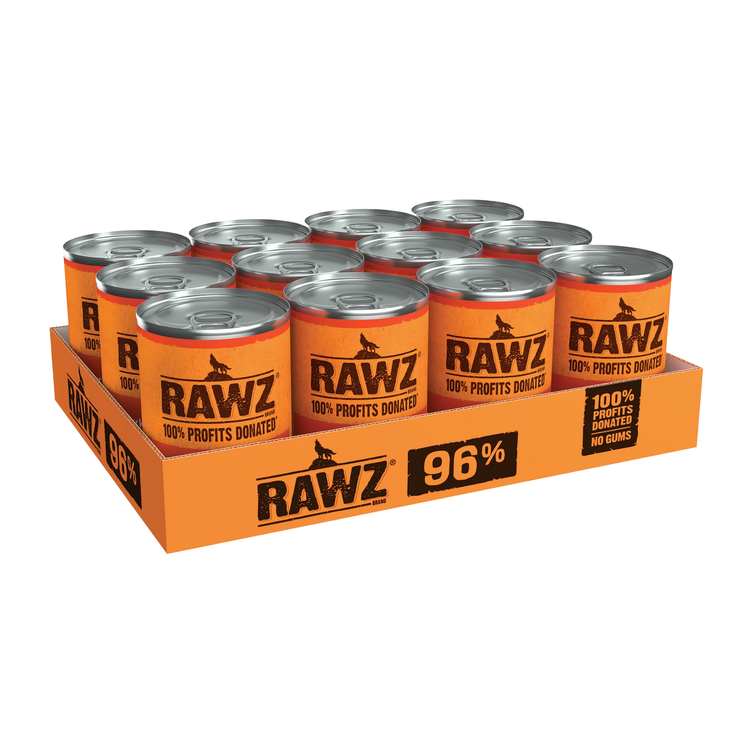 RAWZ 96% Turkey & Turkey Liver Pate Wet Dog Food