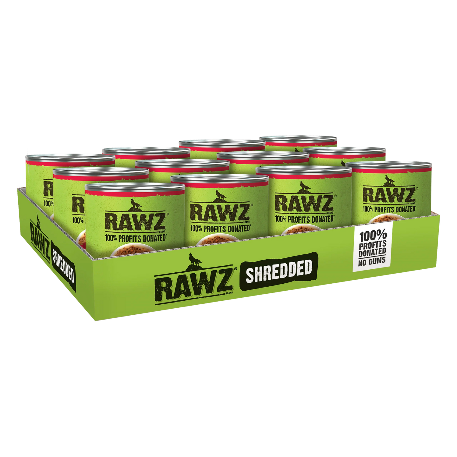 RAWZ Shredded Beef Pumpkin SW Pot & Goat Milk Wet Dog Food