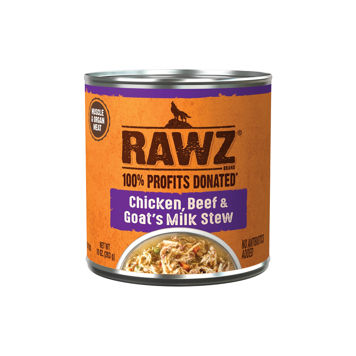 RAWZ Goat Milk Stew Chicken Beef Wet Dog Food