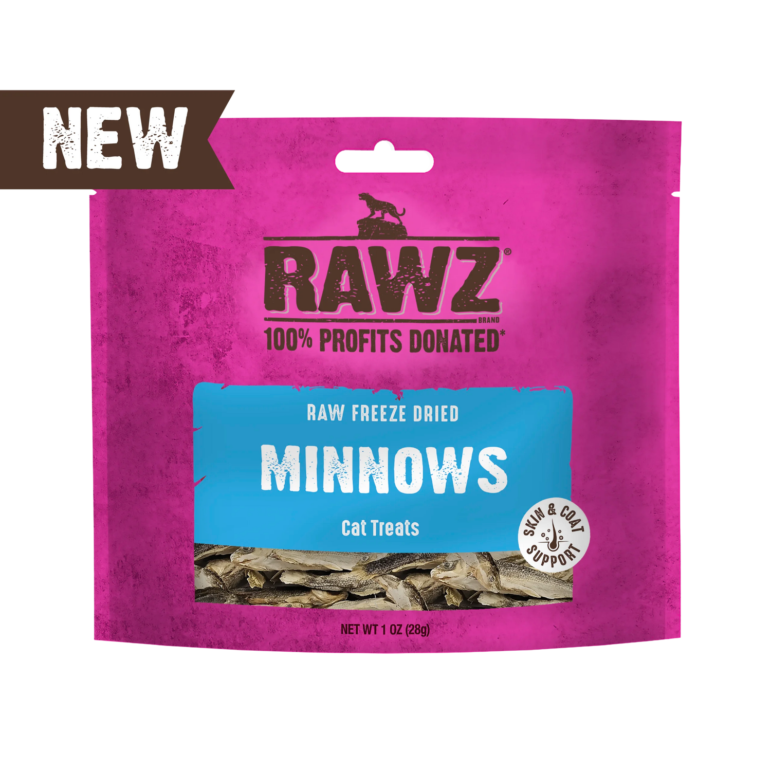 RAWZ Freeze Dried Minnows Treat