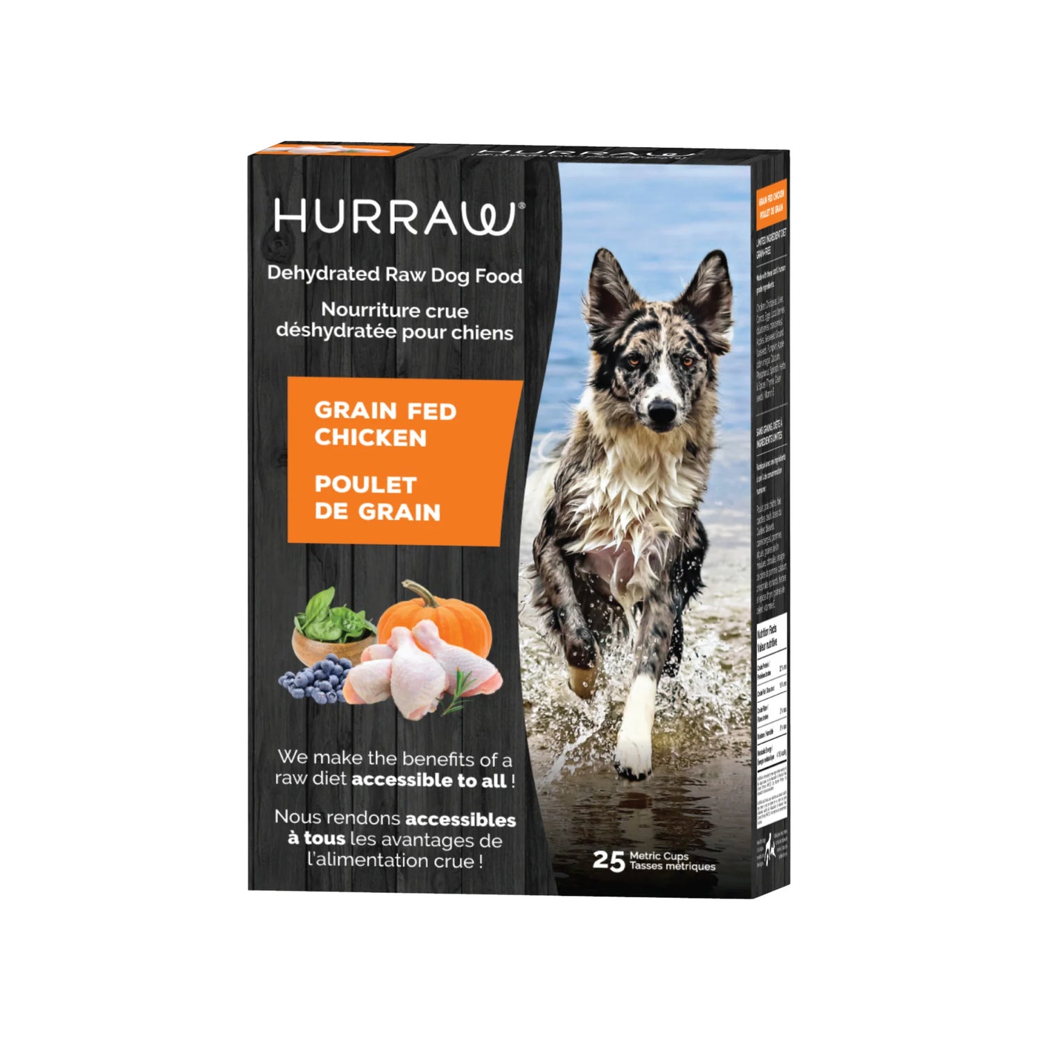 Hurraw Chicken Dehydrated Raw Dog Food