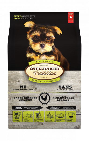 Oven-Baked Tradition Small Breed Puppy Chicken Dog Dry Food