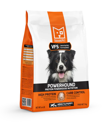 Square Pet VFS PowerHound Turkey & Chicken Dog Dry Food