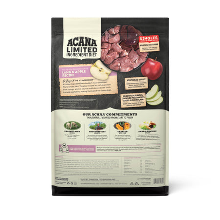 ACANA Singles Lamb + Apple Recipe Dog Dry Food