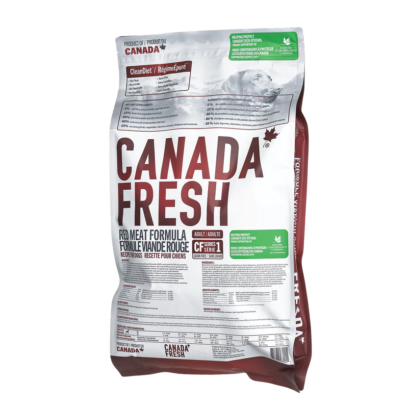 Canada Fresh Red Meat Dry Dog Food