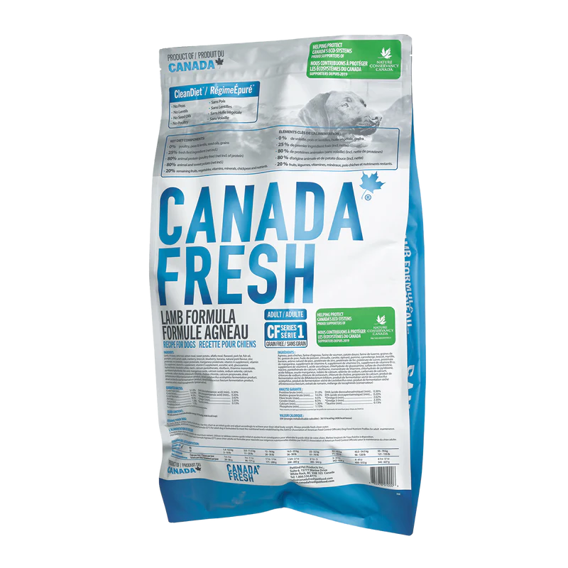 Canada Fresh Lamb Dry Dog Food