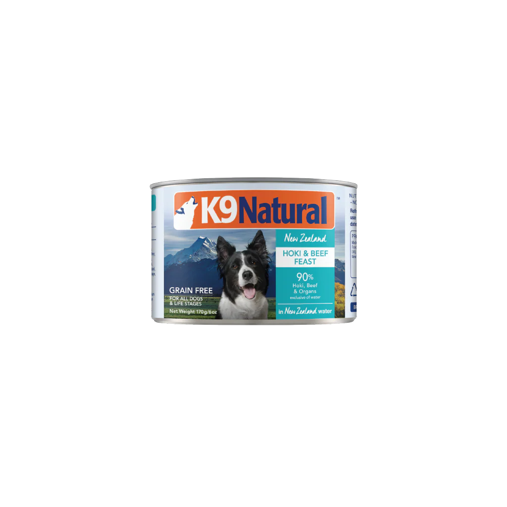 K9 Natural Hoki & Beef Canned Wet Dog Food