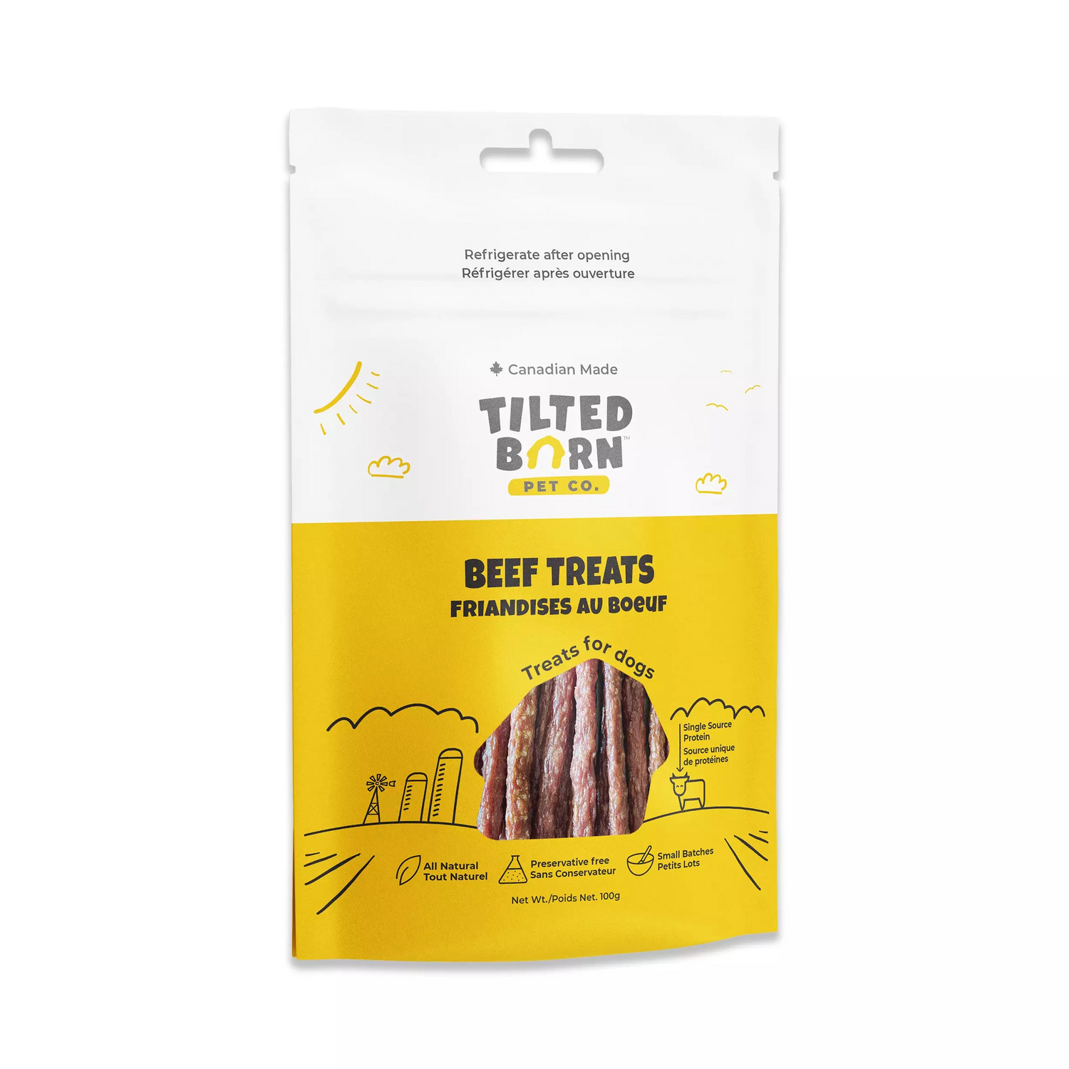 Tilted Barn Pet Co. Beef Treats