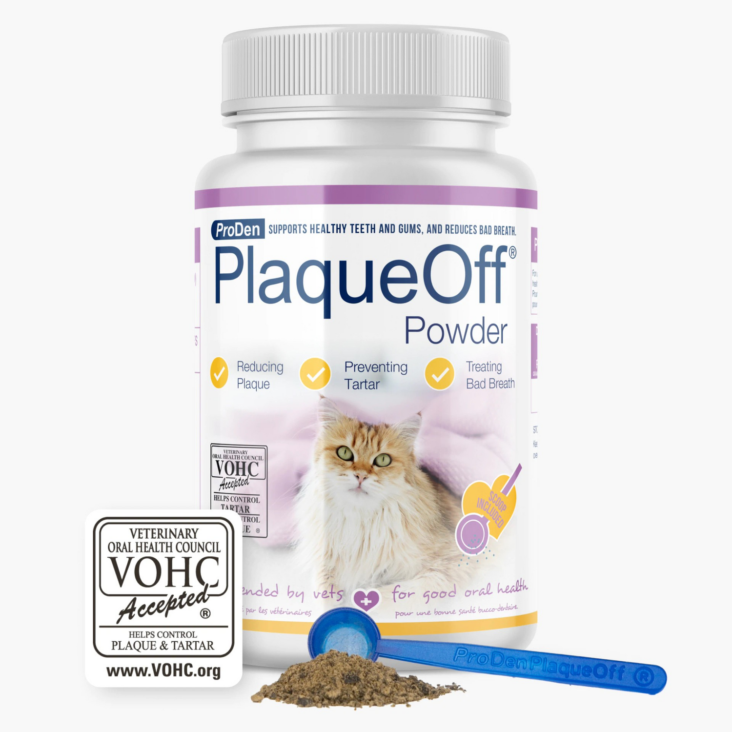 Proden PlaqueOff Natural Seaweed Powder For Cat 40g