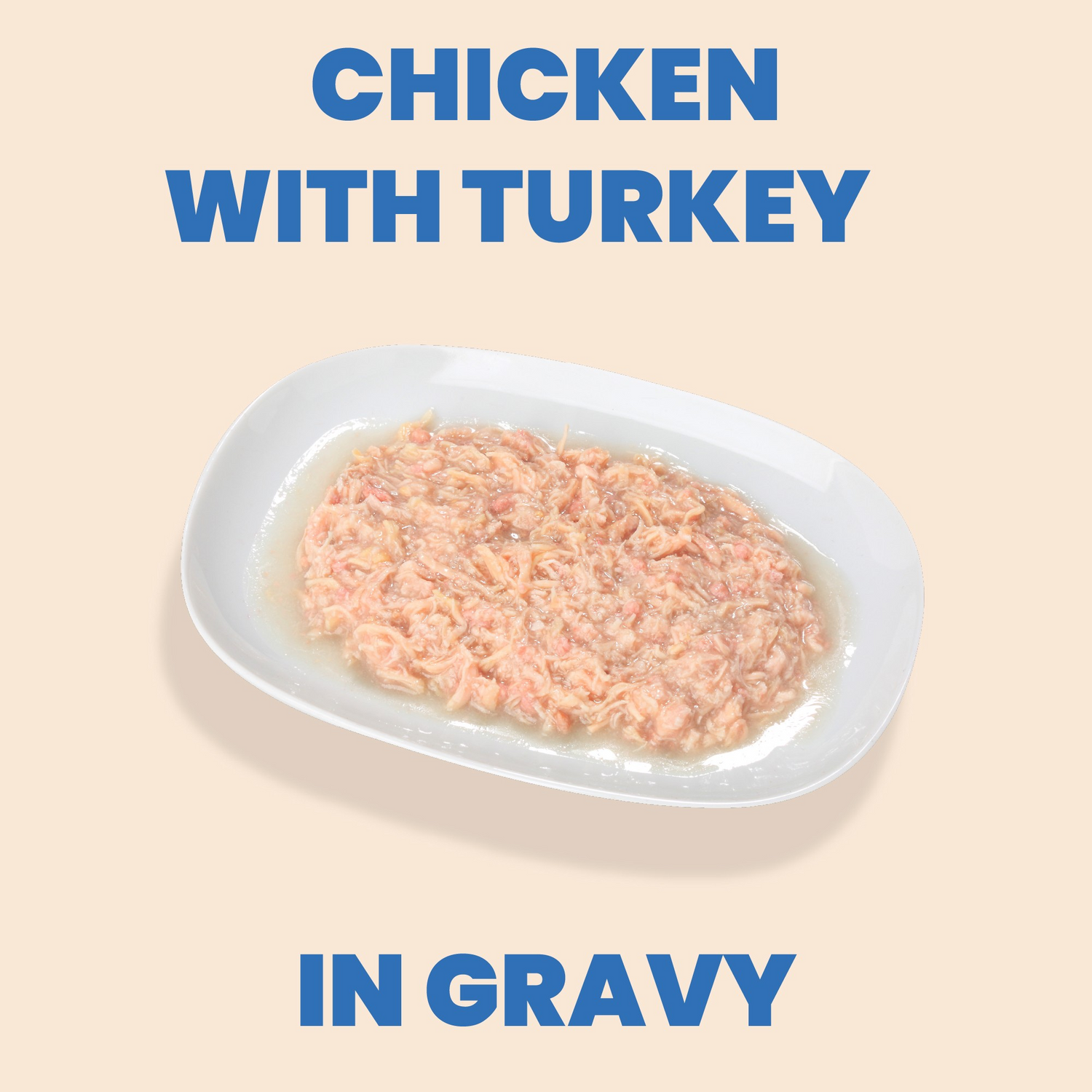Almo Nature Complete HQS Chicken Recipe with Turkey in Gravy Cat Wet Food