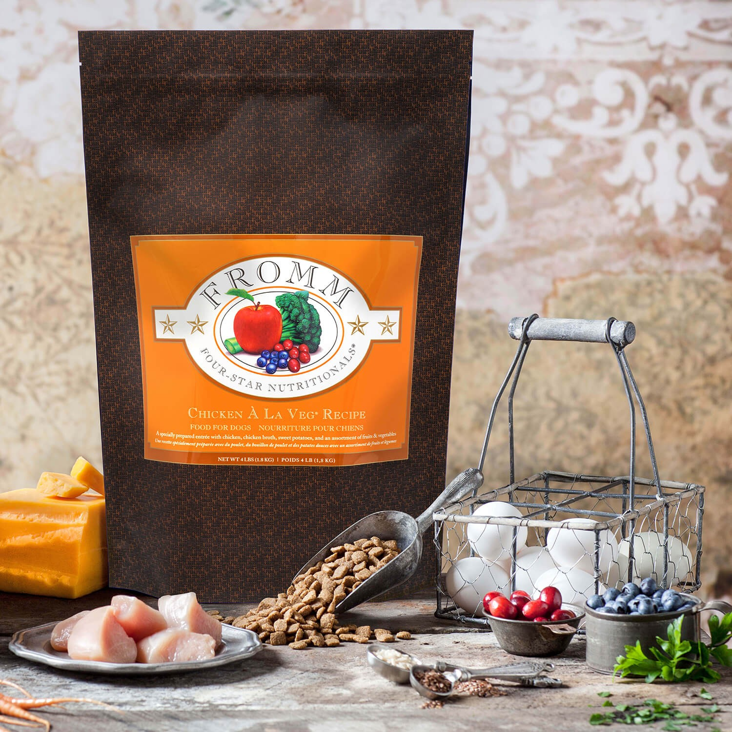 Fromm Four Star Chicken À La Veg Recipe Dog Dry Food