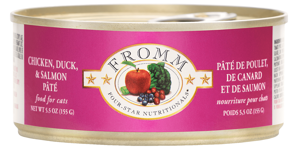 Fromm Four Star Chicken Duck & Salmon Pâté Cat Wet Food