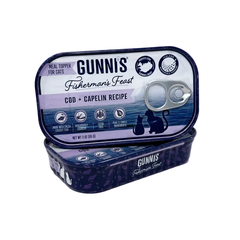 Gunni's Taste of Iceland Cod & Capelin Recipe Cat Wet Food