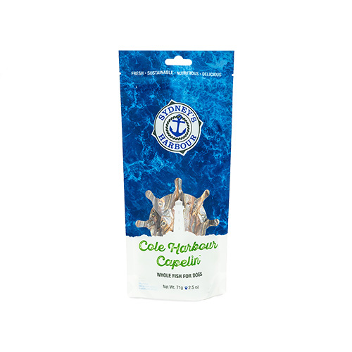 This & That Sydney's Harbour Cole Harbour Capelin Fish Treats for Dogs 71g