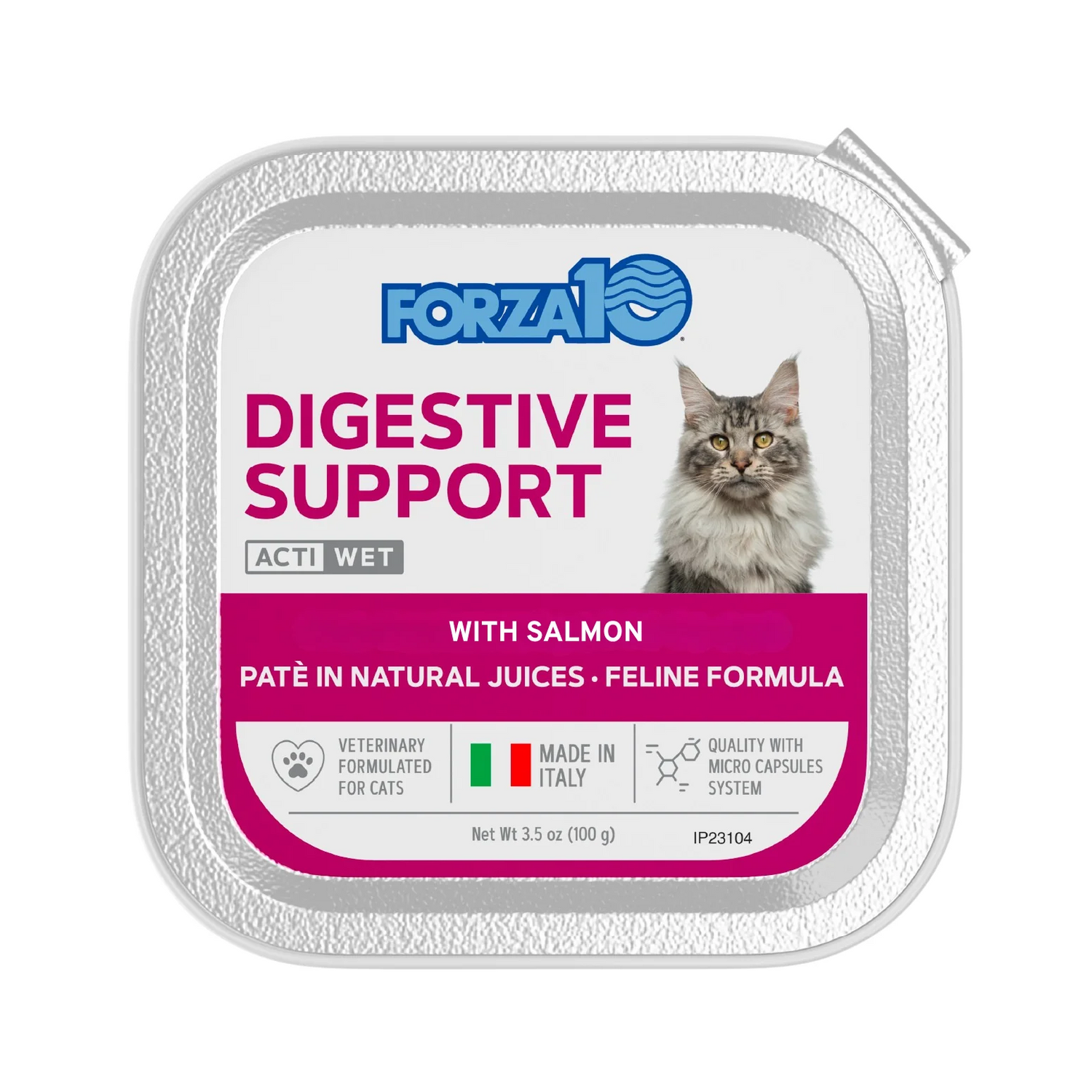 Forza10 ACTIWET Line Sensitive Stomachs & Digestive Support Fish Flavor Cat Wet Food