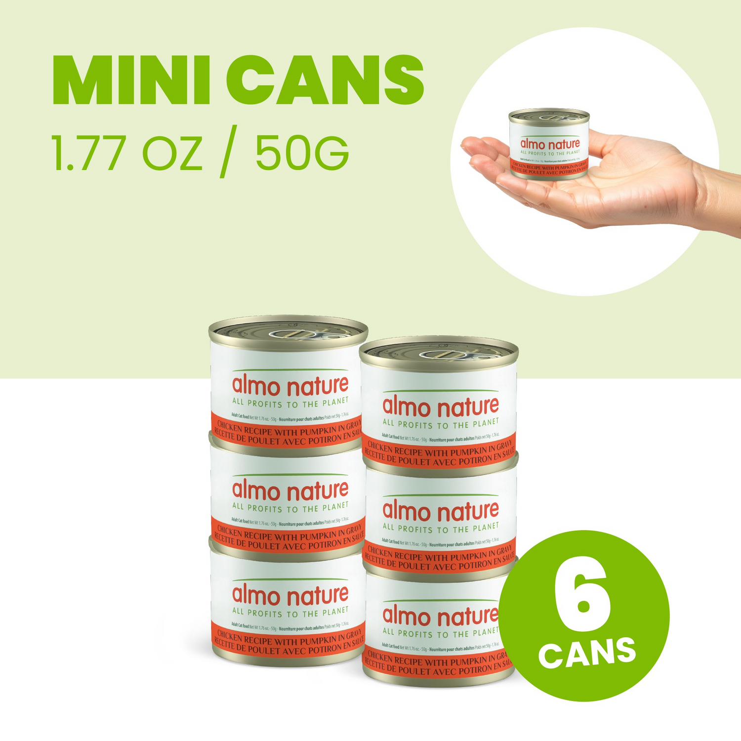 Almo Nature HQS Digestive Support Chicken Recipe With Pumpkin In Gravy Cat Wet Food