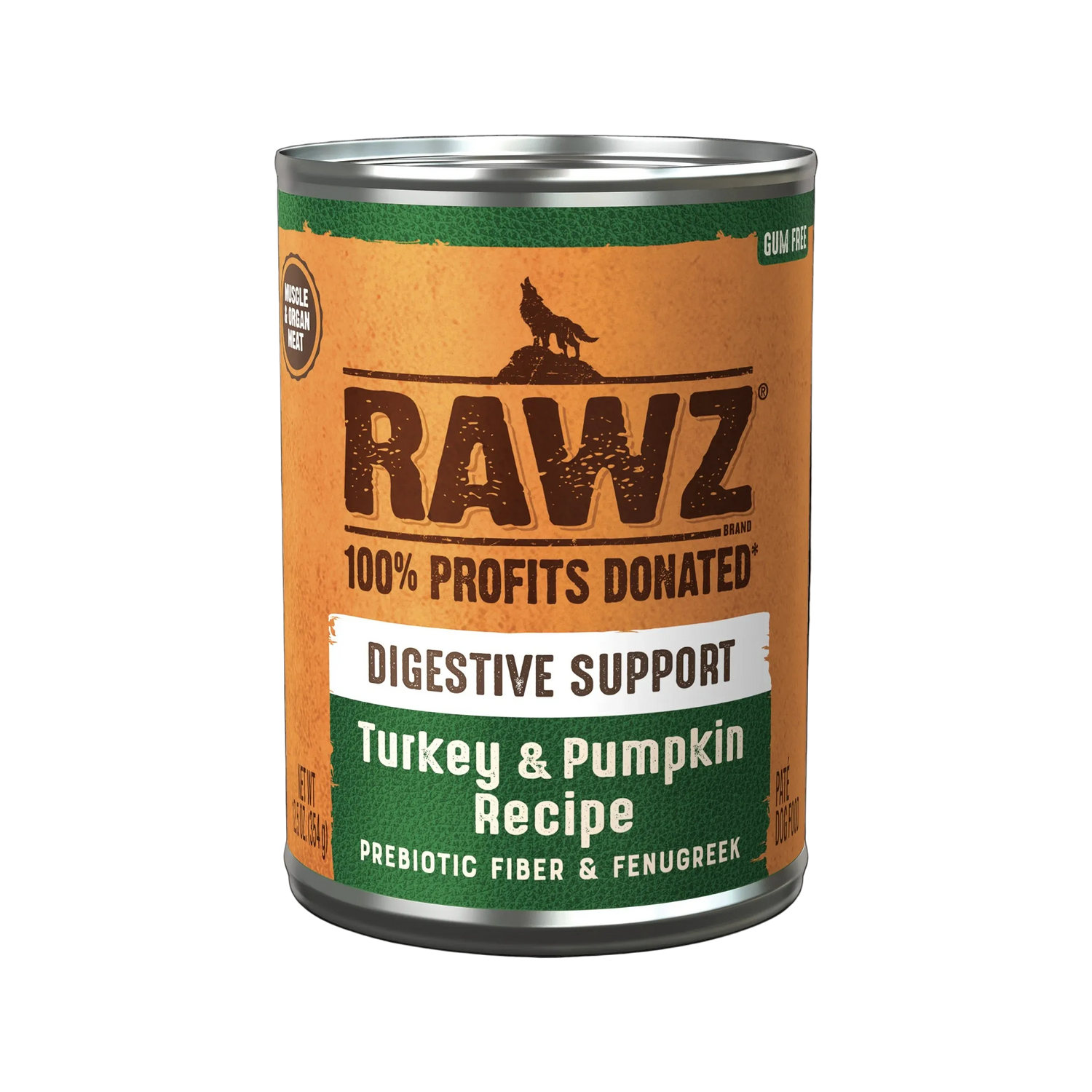 RAWZ Digestive Turkey & Pumpkin Pate Wet Dog Food