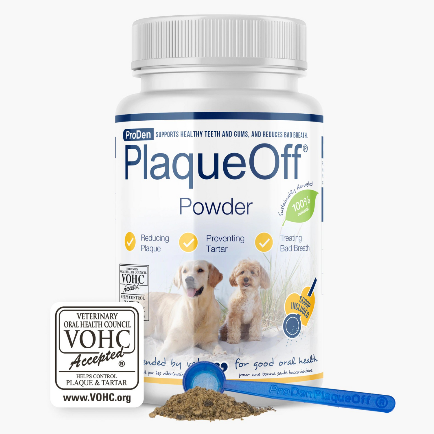 Proden PlaqueOff Natural Seaweed Powder For Dog