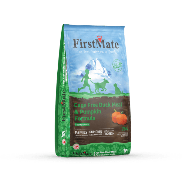 FirstMate Limited Ingredient Cage Free Duck Meal & Pumpkin Dog Dry Food