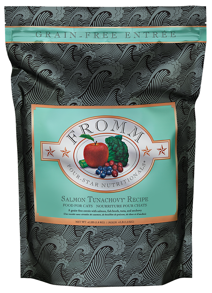 Fromm Four Star Grain Free Salmon Tunachovy Recipe Cat Dry Food