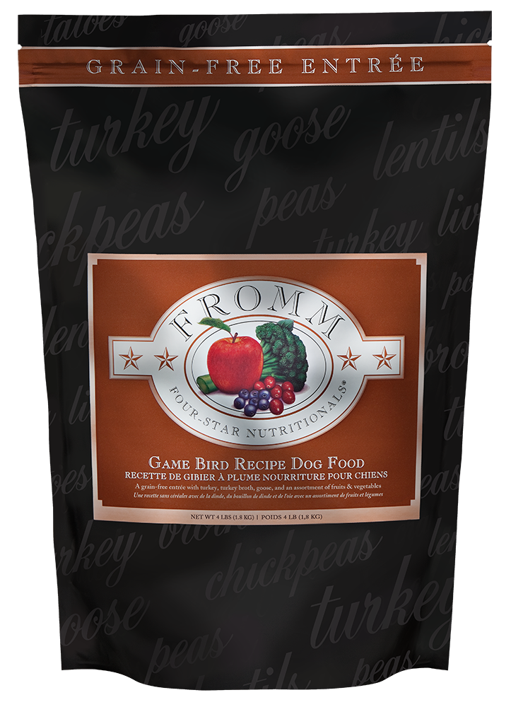 Fromm Four Star Game Bird Recipe Grain Free Dog Dry Food